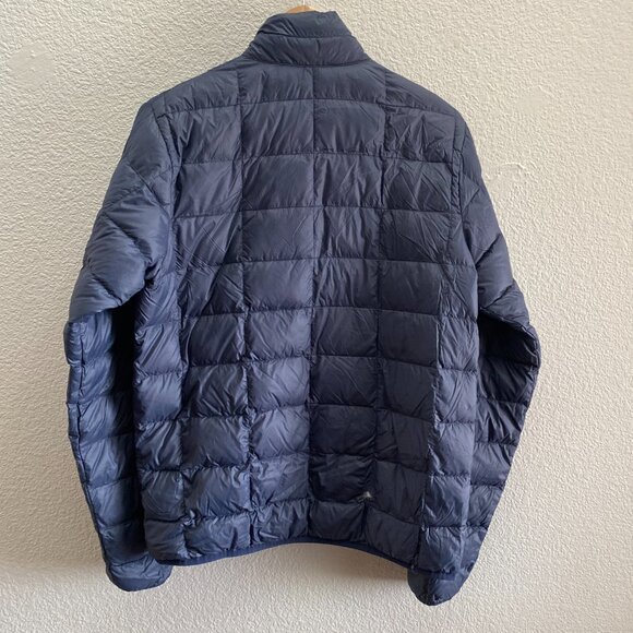 REI Co-Op Down Jacket Quilted Blue Men's Small Outdoor Gorpcore Lightweight - Picture 3 of 7